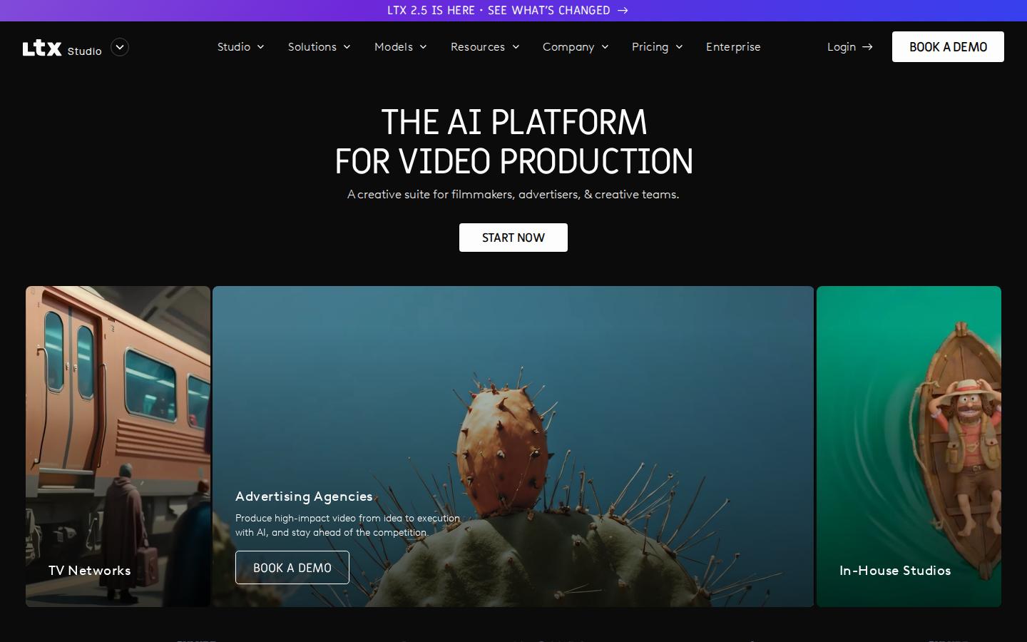 LTX Studio: платформа для видеопроизводства, вход через Storyboard